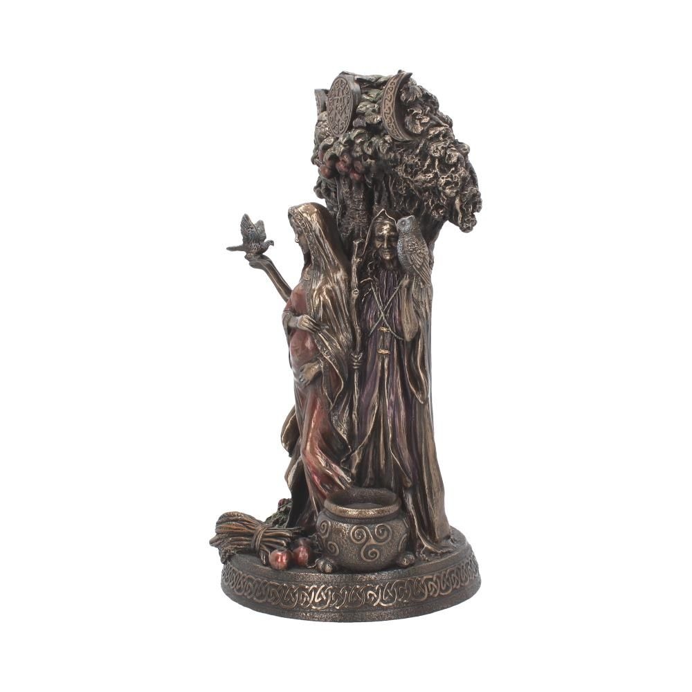 Nemesis Now - Maiden, Mother Crone Figurine - Bronze coloured